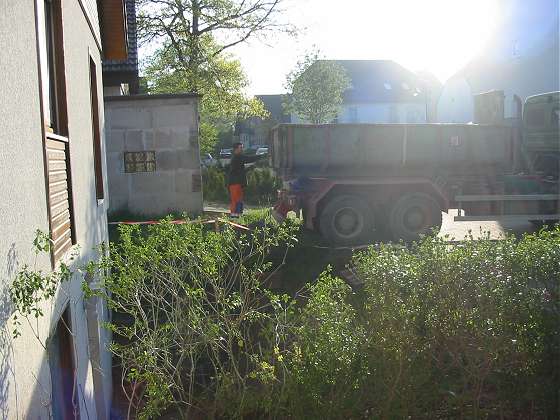 Kies und Sand ist da